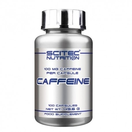 Caffeina Scitec Nutrition, Caffeine, 100 cps.