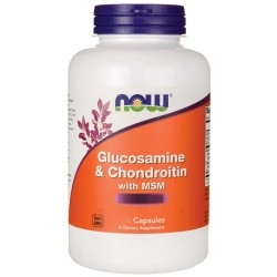 Glucosamina, Condroitina, MSM Now Foods, Glucosammina & Chondroitin, 90 cps