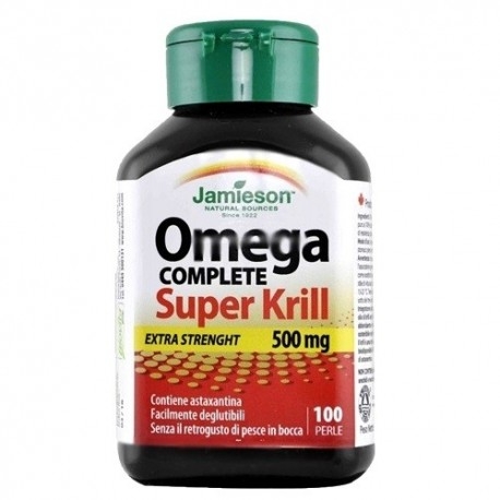 Omega 3 Jamieson, Omega Complete Pure Krill Oil, 100 perle.