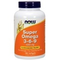 Omega 3-6-9 Now Foods, Super Omega 3-6-9, 90 perle