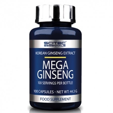Ginseng Scitec Nutrition, Mega Ginseng, 100 cps