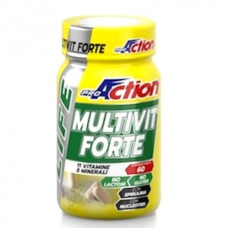 Multivitaminici - Multiminerali Proaction, Multivit Forte, 60 cpr.