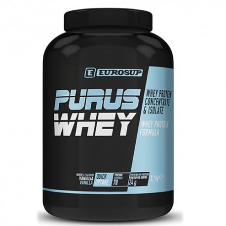 Proteine del Siero del Latte (whey) Eurosup, Purus Whey, 2100 g.