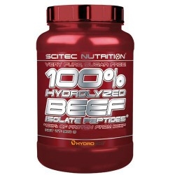 Proteine della carne Scitec Nutrition, 100% Hydrolyzed Beef isolate peptides, 900 g.