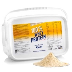 Proteine del Siero del Latte (whey) Sanct Bernhard, 100% Whey Protein, 1200 g.