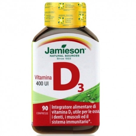 Vitamina D Jamieson, Vitamina D3, 90 cpr.