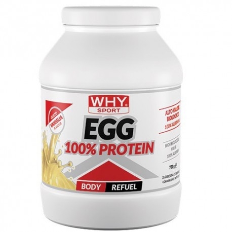 Proteine dell'uovo WHY Sport, EGG 100%, 750 g