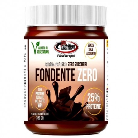 Creme Proteiche Pro Nutrition, Fondente Zero, 350 g.