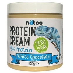 Creme Proteiche Natoo, Protein Cream White Chocolate, 250 g