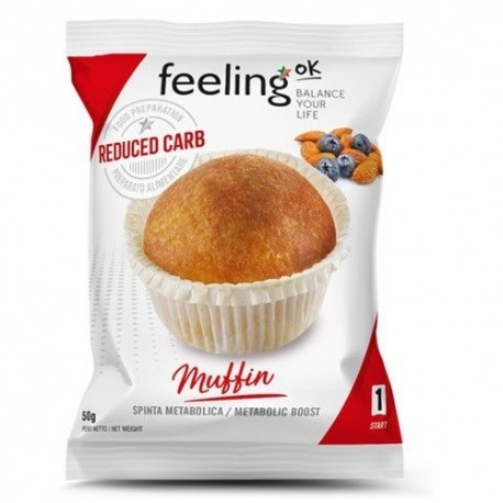 Biscotti e Dolci Feeling Ok, Muffin, 50 g