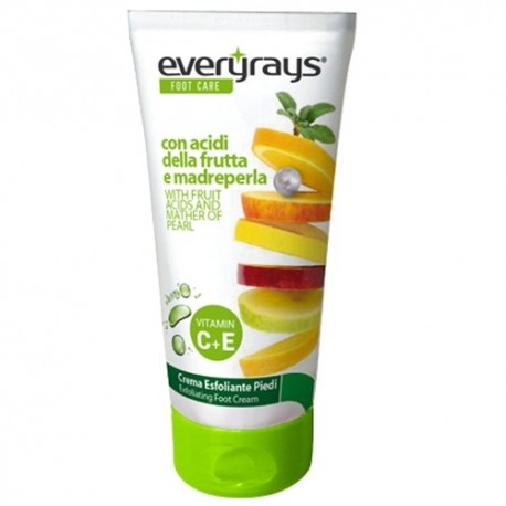 Creme Lenitive Rays, Crema esfoliante piedi. 100 ml