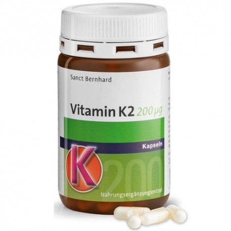 Vitamina K Sanct Bernhard, Vitamin K2, 120 cps.