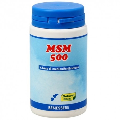 Glucosamina, Condroitina, MSM Natural Point, MSM 500, 100 cps