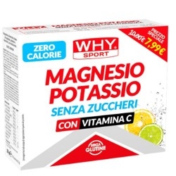 Zinco e Magnesio WHY Sport, Magnesio Potassio Senza Zuccheri, 10 pz
