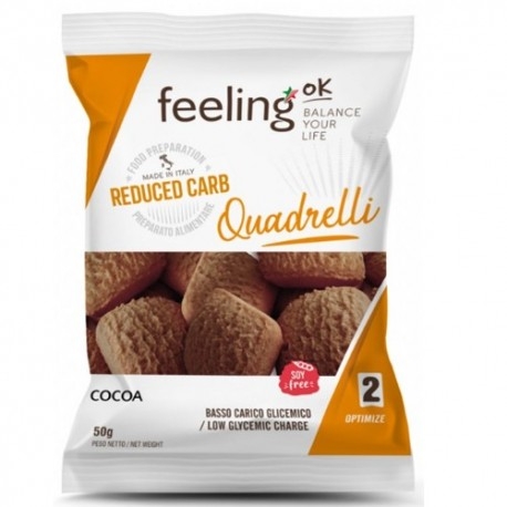 Scadenza Ravvicinata Feeling Ok, Quadrelli Optimize, 50 g