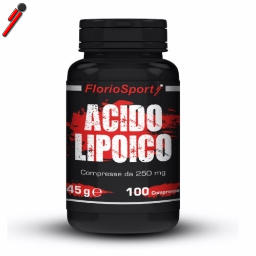 FlorioSport - Acido Lipoico, 100 cpr. da 250 mg. Acido Alfa Lipoico ALA - Foto 1 di 1