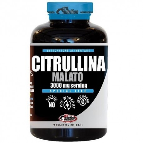 Citrullina Pro Nutrition, Citrullina Malato, 90 cpr.