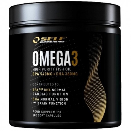 Omega 3 Self Omninutrition, Omega 3 Fish Oil, 280 cps