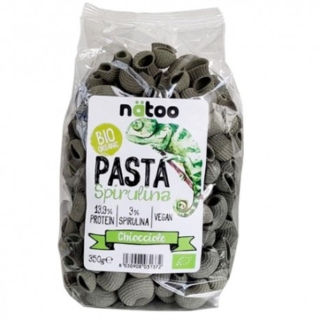 Pasta e Riso Natoo, Chiocciole Pasta alla Spirulina, 350 g