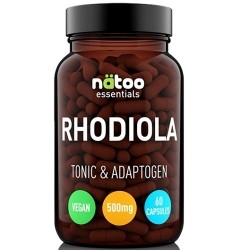 Scadenza Ravvicinata Natoo, Essentials Rhodiola, 60 cps (Sc.02/2023)