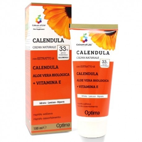 Creme Lenitive Optima Naturals, Calendula, 100 ml