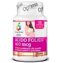 Acido folico (Folato) Optima Naturals, Acido Folico, 120 cpr