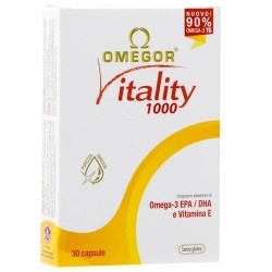 Omega 3 Omegor, Vitality 1000, 30 perle