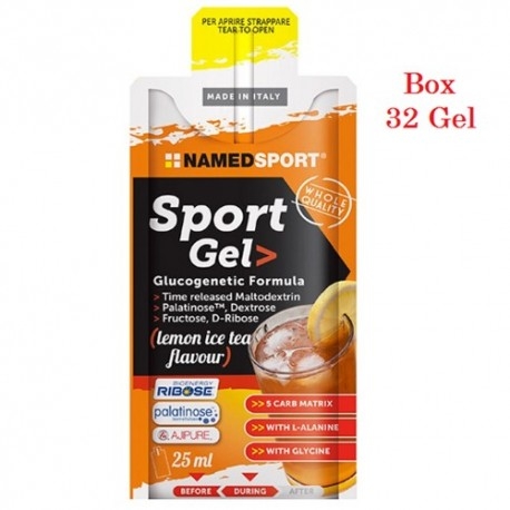 Carbogel Named Sport, Sport Gel Glucogenetic, 32 x 25 ml