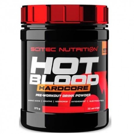 Pre Workout Scitec Nutrition, Hot Blood Hardcore, 375 g