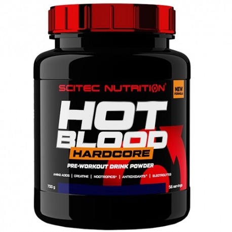 Pre Workout Scitec Nutrition, Hot Blood Hardcore, 700 g