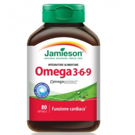 Omega 3-6-9 Jamieson, Omega 3-6-9, 80 perle.