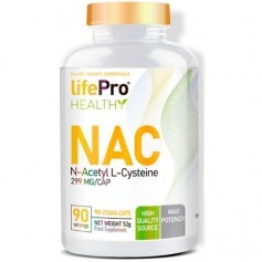 Acetilcisteina Life Pro Nutrition, NAC, 90 cps