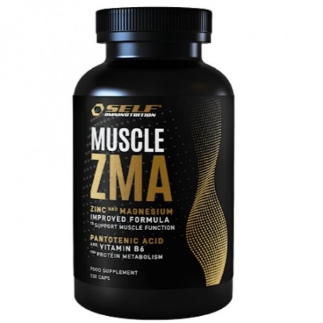Zinco e Magnesio Self Omninutrition, Muscle ZMA, 120 cps