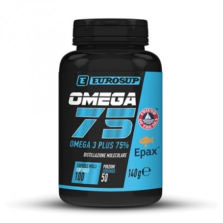 Omega 3 Eurosup, Omega Plus 75%, 100 cps.