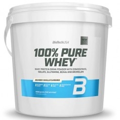 Proteine del Siero del Latte (whey) BioTech Usa, 100% Pure Whey, 4000 g