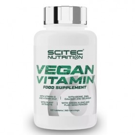 Multivitaminici - Multiminerali Scitec Nutrition, Vegan Vitamin, 60 cpr