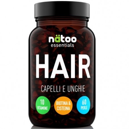 Unghie e Capelli Natoo Essentials, Hair, 60 cps