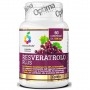 Optima Naturals, Resveratrolo Plus, 60 cpr