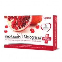 Colesterolo Optima Naturals, Neo Cuore di Melograno Plus, 30 cpr