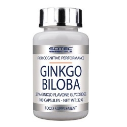 Ginkgo Biloba Scitec Nutrition, Ginkgo Biloba, 100 cps.