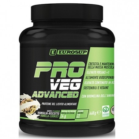 Proteine Vegetali Eurosup, Pro Veg Advanced, 660 g