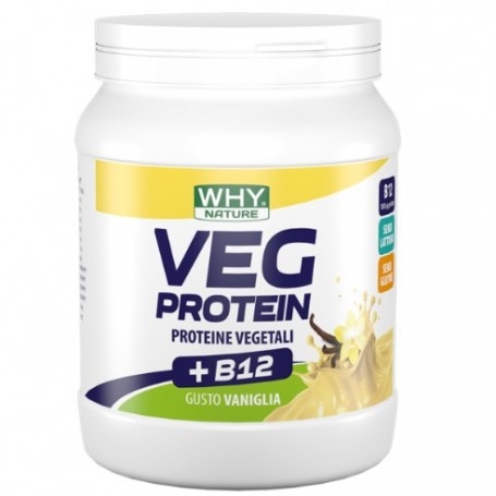 Proteine Vegetali WHY Nature, Veg Protein, 450 g