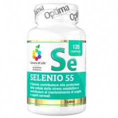 Selenio Optima Naturals, Selenio 55, 120 cpr