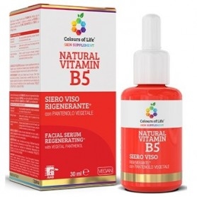 Sieri Viso Optima Naturals, Siero viso Natural Vitamin B5, 30 ml