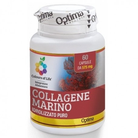 Collagene Optima Naturals, Collagene Marino, 60 cps