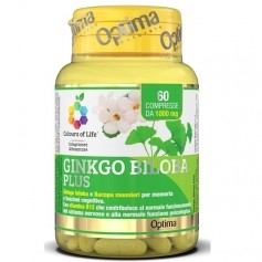 Ginkgo Biloba Optima Naturals, Ginkgo Biloba, 60 cpr