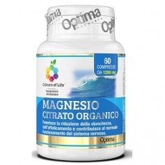 Zinco e Magnesio Optima Naturals, Magnesio Citrato, 60 cpr