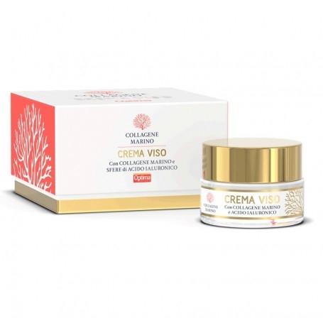 Anti-aging Optima Naturals, Collagene Marino Crema Viso, 50 ml