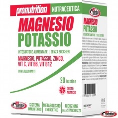 Zinco e Magnesio Pro Nutrition, Magnesio e Potassio, 20 Buste