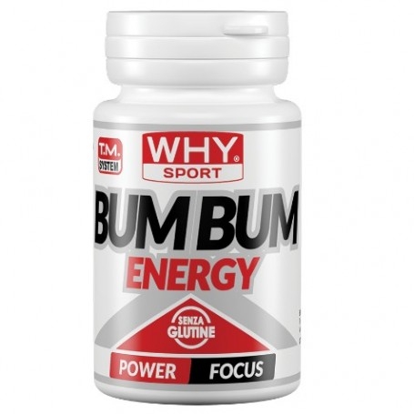 Tonici - Energizzanti WHY Sport, Bum Bum Energy, 30 cpr.